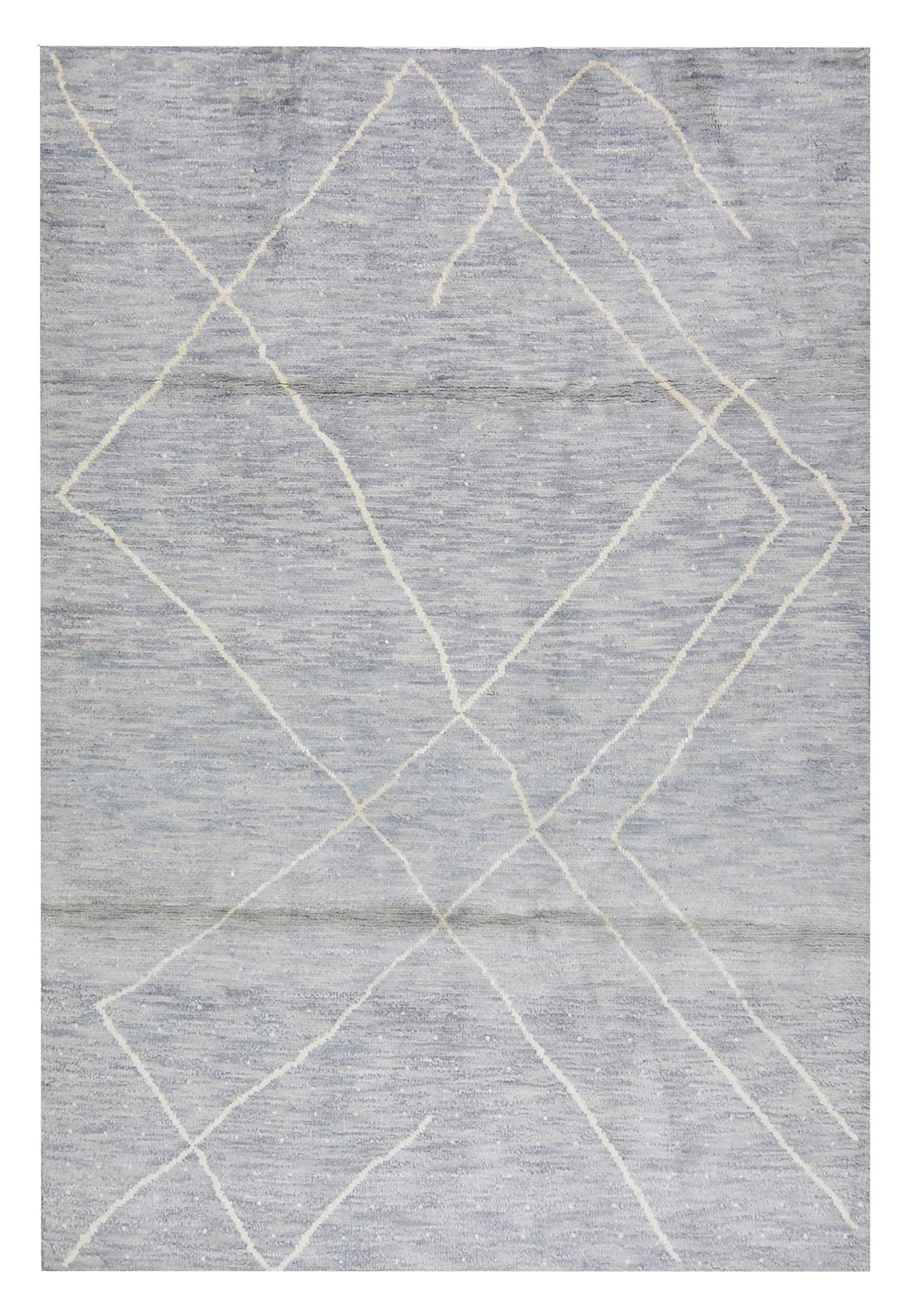 HAND KNOTTED WOOL MOROCCAN RUG (1 of 4)