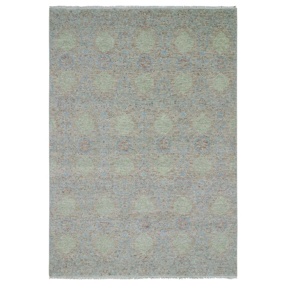 Hand Knotted,Oriental Rug Obscured and Subtle,Oriental Rug (1 of 11)