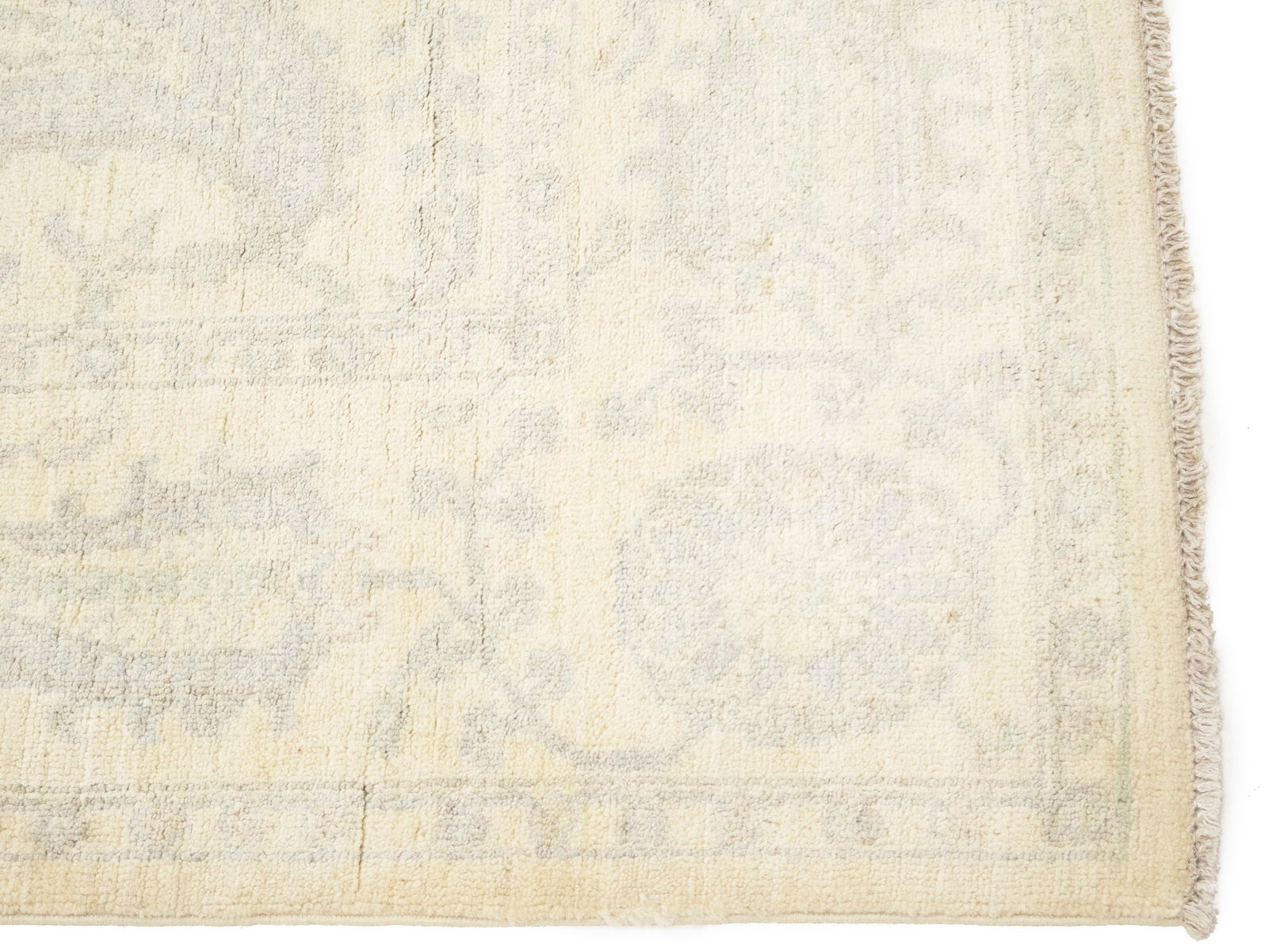 Beige Floral Chobi Peshawar 4X6 Pakistan Oriental Rug - 8
