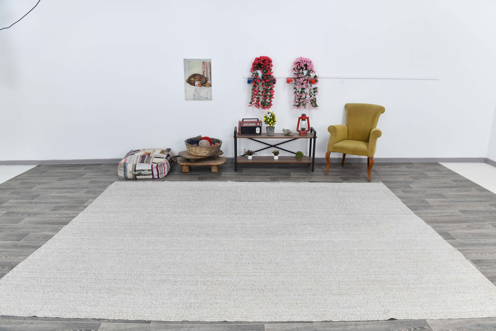 8'6'' x 11'9'' Turkish Flatweave Kilim Rug - 60916 - 6