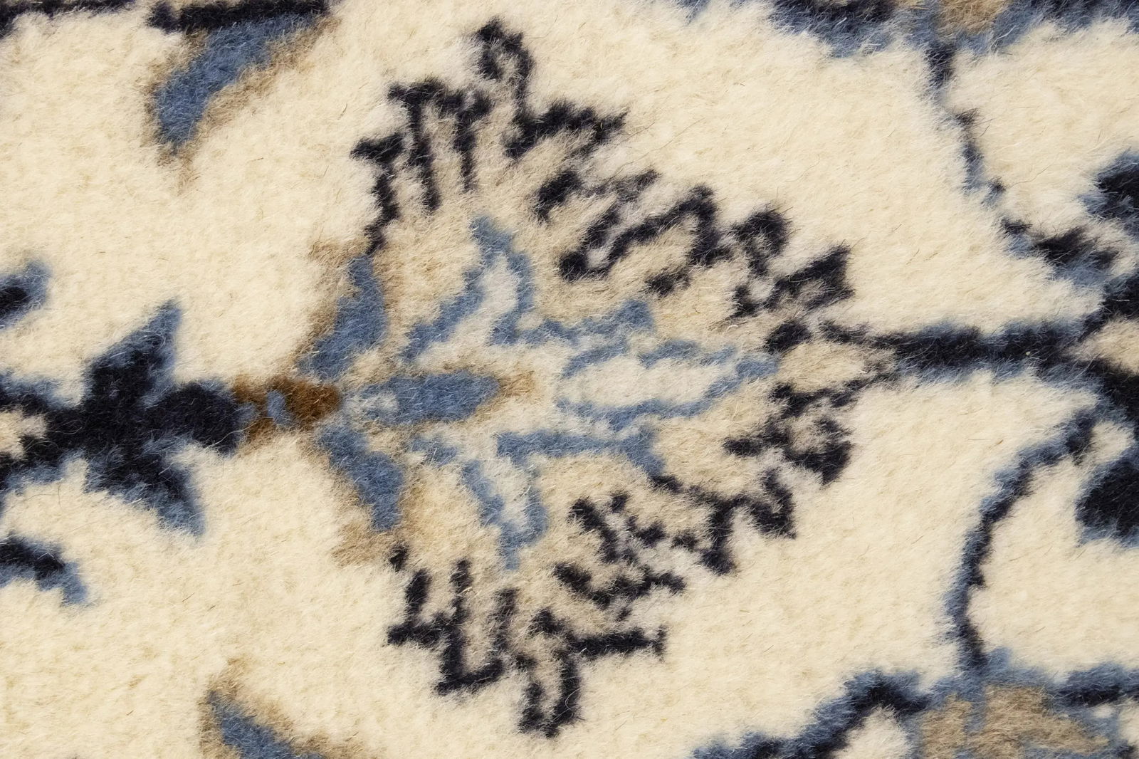 Cream Floral 2'3X4'6 Classic Persian Oriental Rug - 12