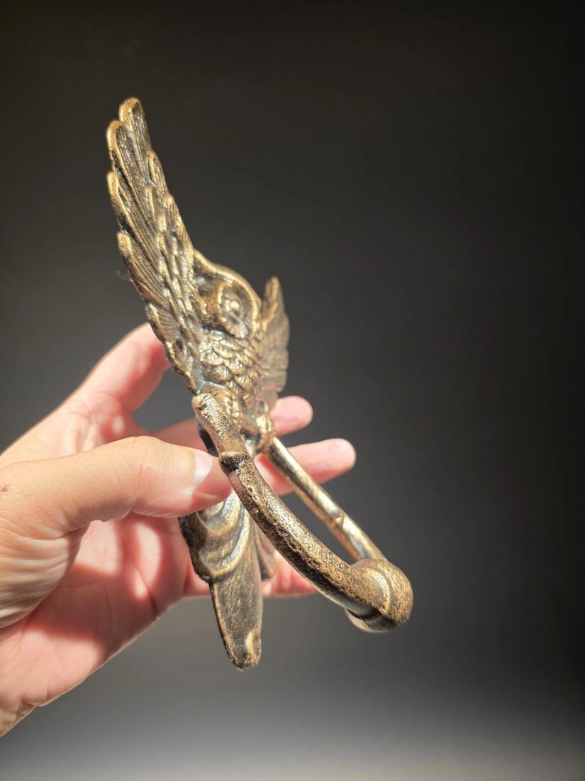 Cast Iron Owl Door knocker - 9