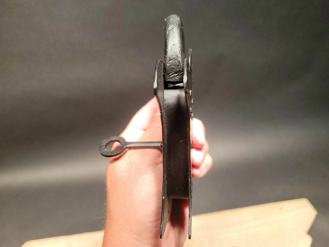 Cast Iron Padlock Lock & Key - 11