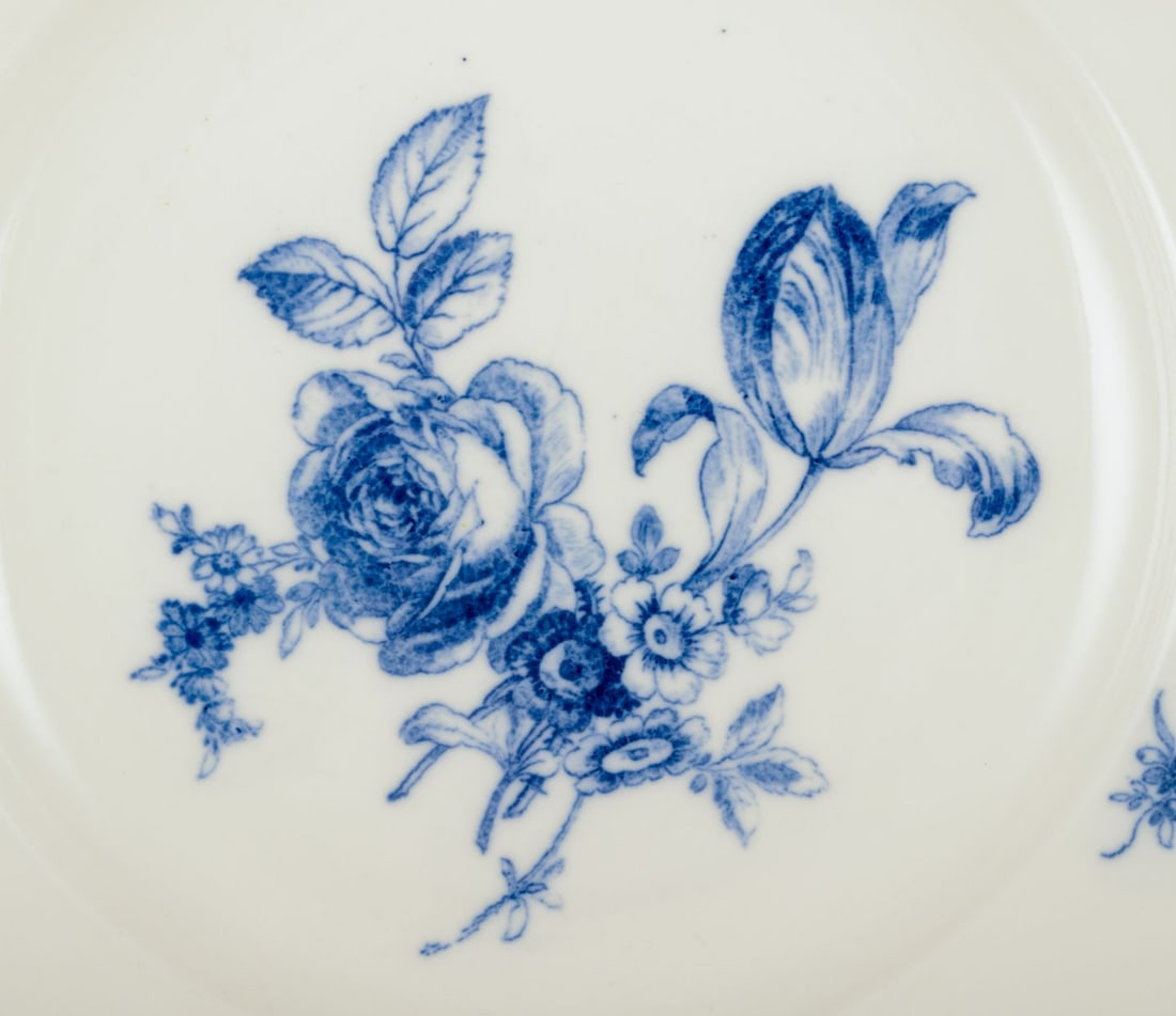 Meissen, Germany. Six dinner plates in porcelain. Approx. 1920s/30s - 8