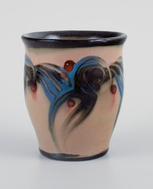 Two Danish ceramic vases, Danico and other. - 4