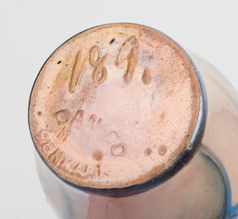 Two Danish ceramic vases, Danico and other. - 7