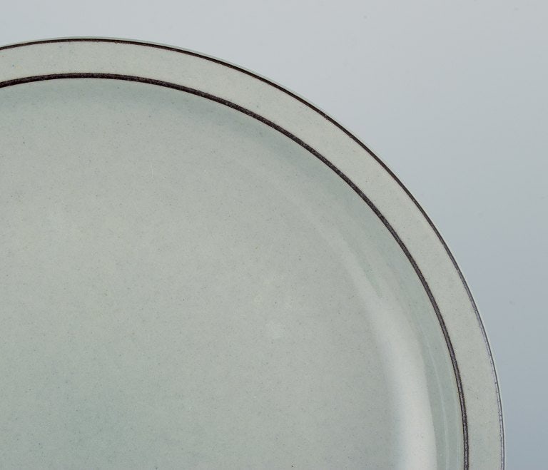 Jens Harald Quistgaard for Bing & Grøndahl, Colombia, ten cake plates. - 3