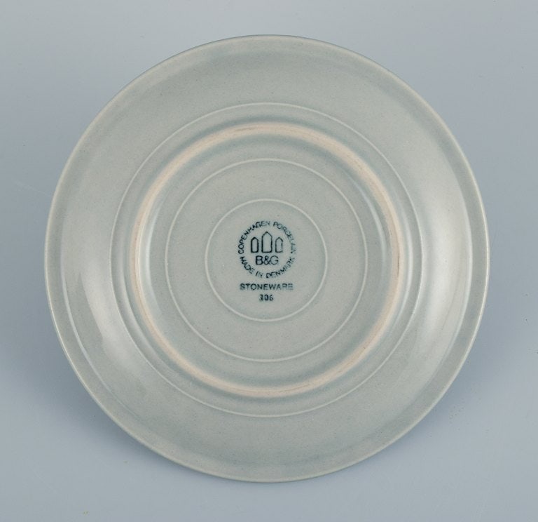 Jens Harald Quistgaard for Bing & Grøndahl, Colombia, ten cake plates. - 4