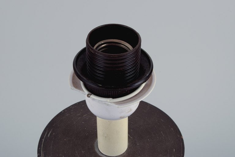 Upsala Ekeby, ceramic table lamp. - 5