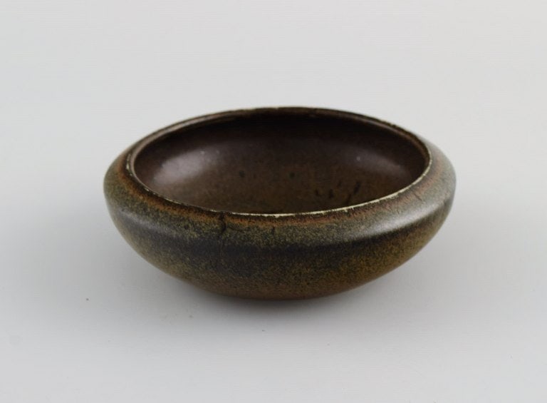 Carl Harry Ståhlane (1920-1990) for Rörstrand Atejle. Small bowl in glazed ceramics. (1 of 7)