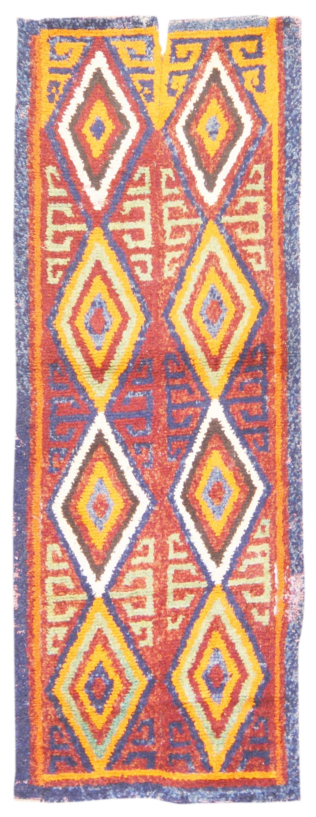 HAND KNOTTED WOOL ANTIQUES RUG (1 of 4)