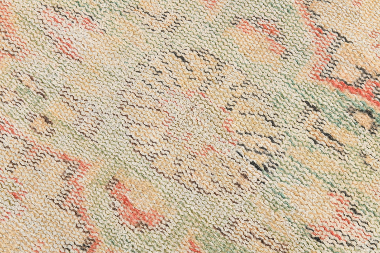 6'5'' x 8'11'' Handmade Vintage Wool Rug - 20546 - 10