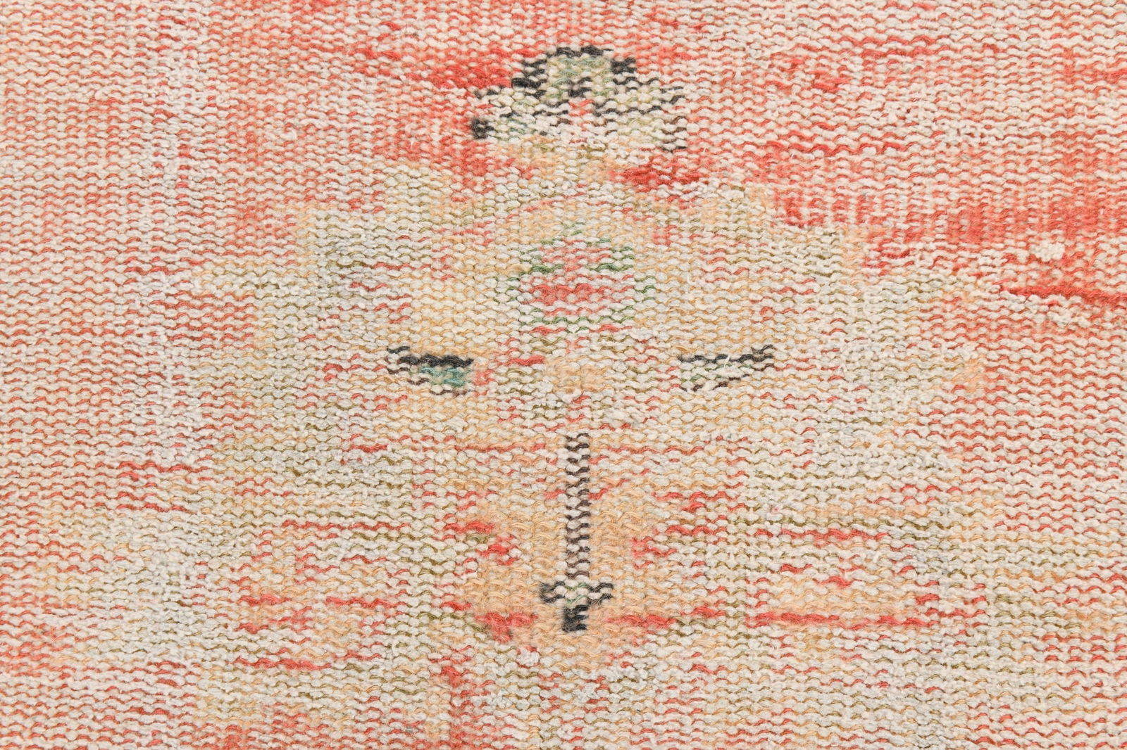 6'5'' x 8'11'' Handmade Vintage Wool Rug - 20546 - 11