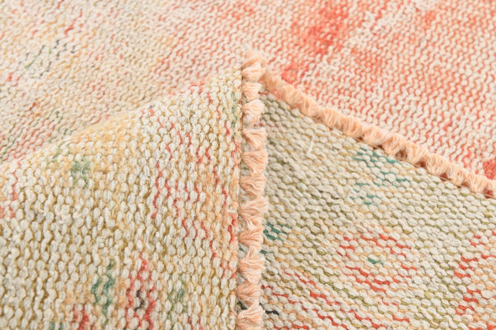 6'5'' x 8'11'' Handmade Vintage Wool Rug - 20546 - 17