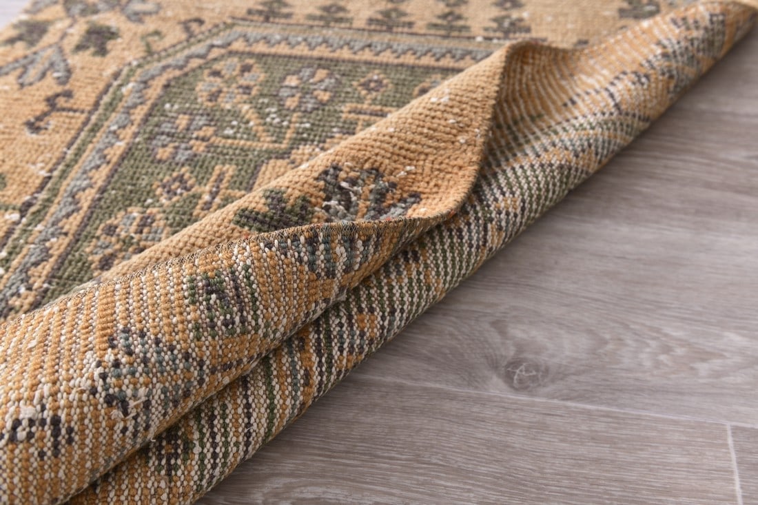 2'7'' x 9'2'' Handmade Vintage Wool Rug - 240848 - 13