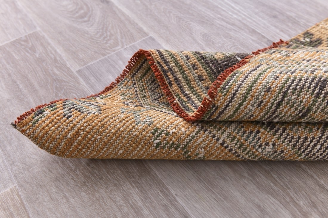 2'7'' x 9'2'' Handmade Vintage Wool Rug - 240848 - 14