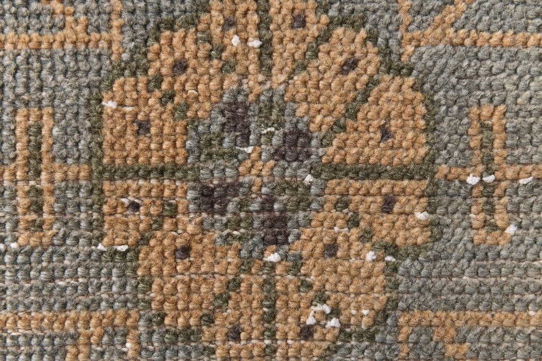 2'7'' x 9'2'' Handmade Vintage Wool Rug - 240848 - 6