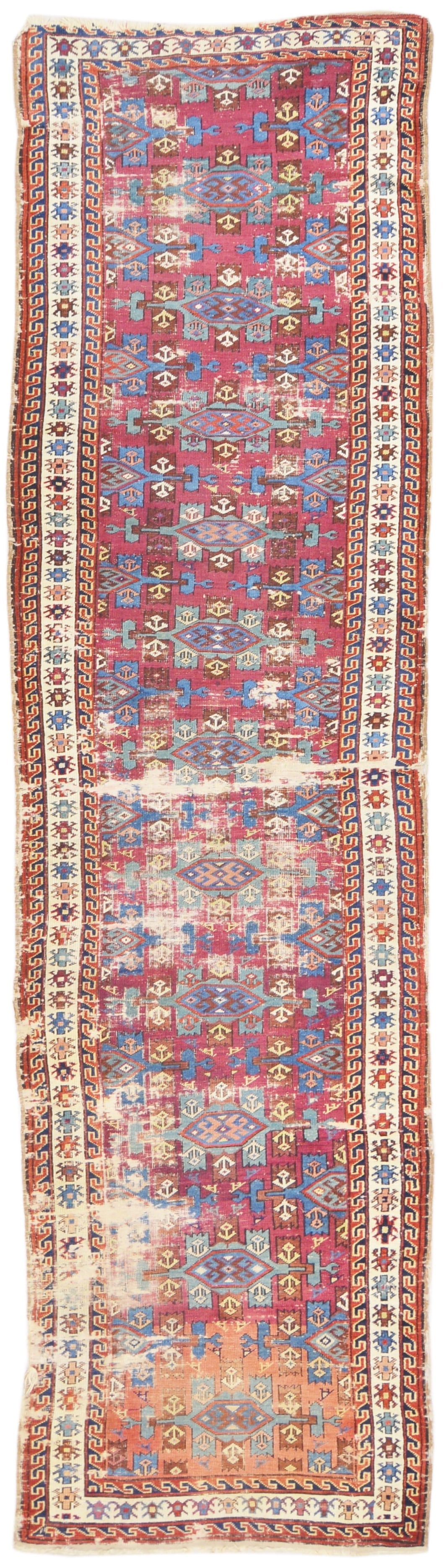 HAND KNOTTED WOOL ANTIQUES RUG (1 of 6)