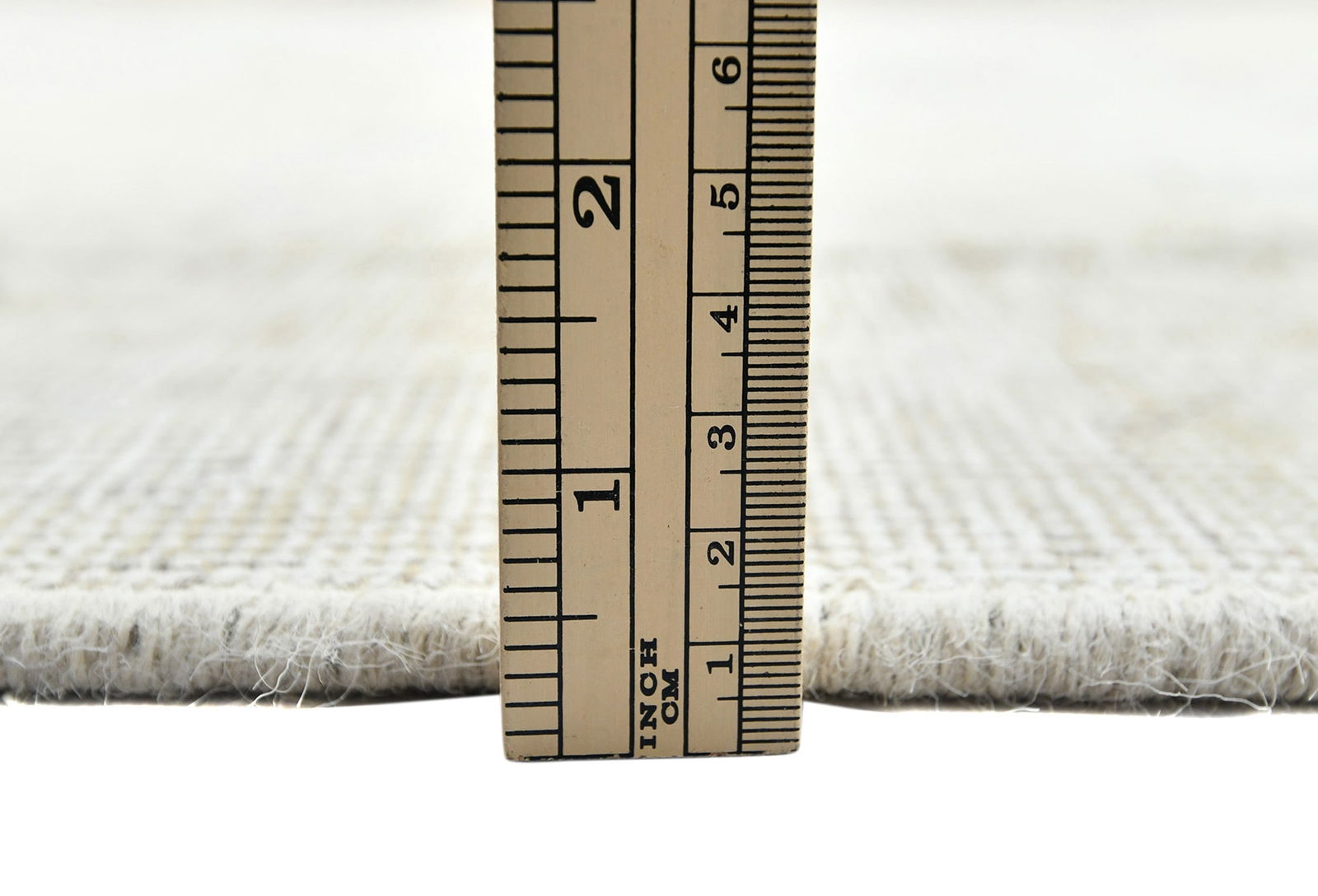 Muted Beige Antique Floral Traditional 7X10 Distressed Vintage Oriental Rug - 10