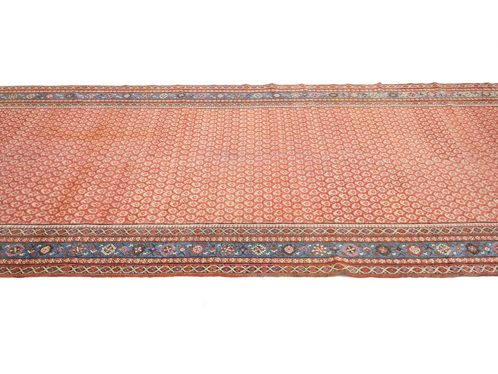 Antique Muted Tribal 6X14 Malayer Persian Rug - 6