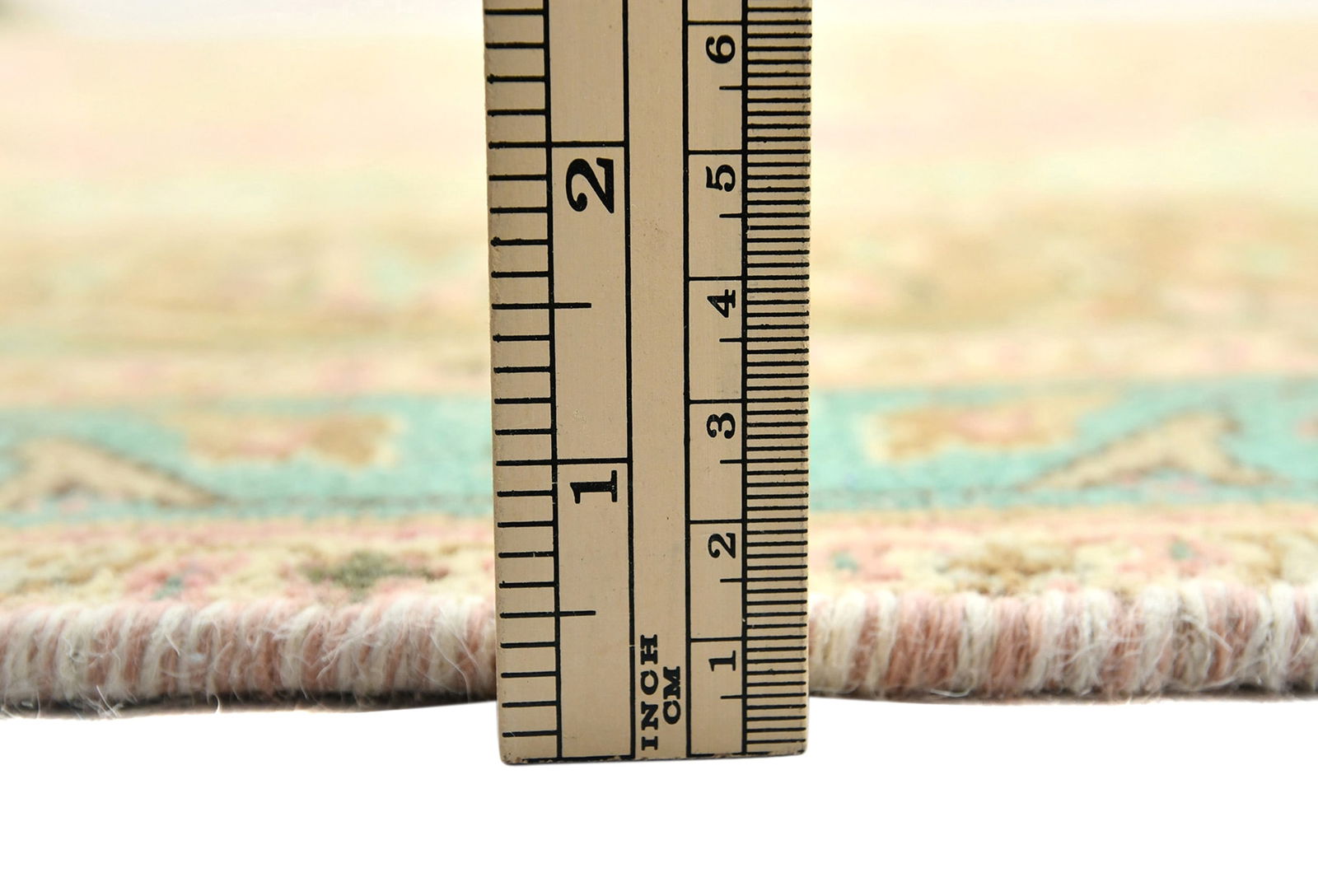 Semi Antique Floral Traditional 6X9 Distressed Vintage Oriental Rug - 10