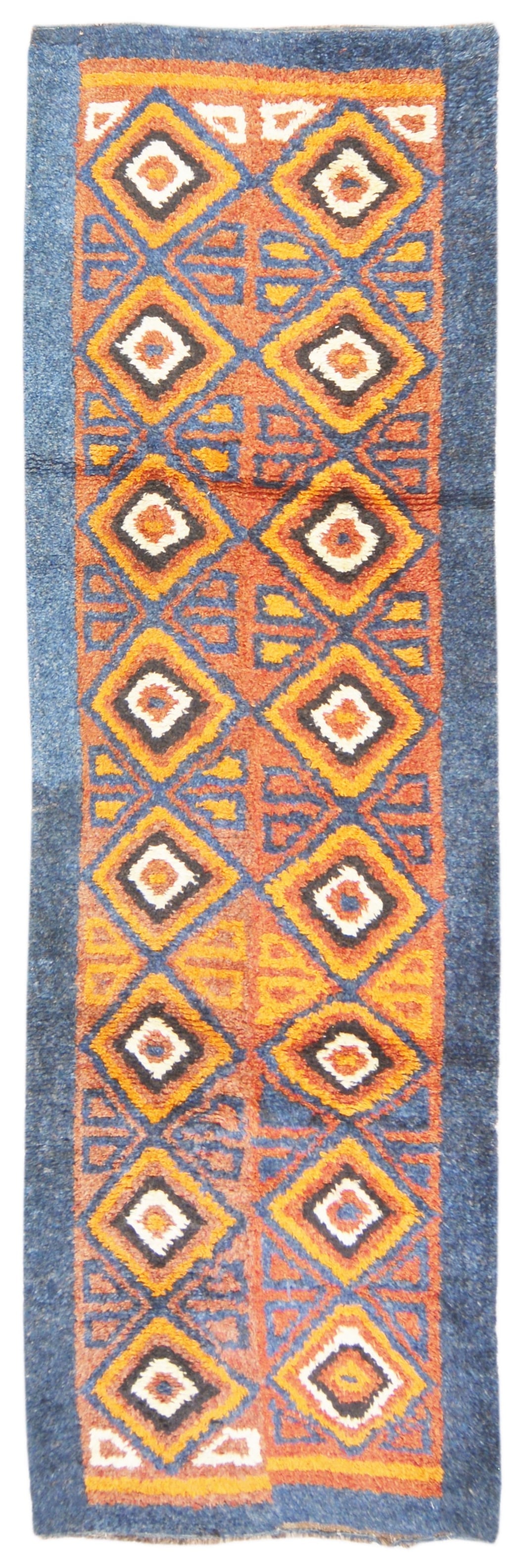 HAND KNOTTED WOOL ANTIQUES RUG (1 of 4)