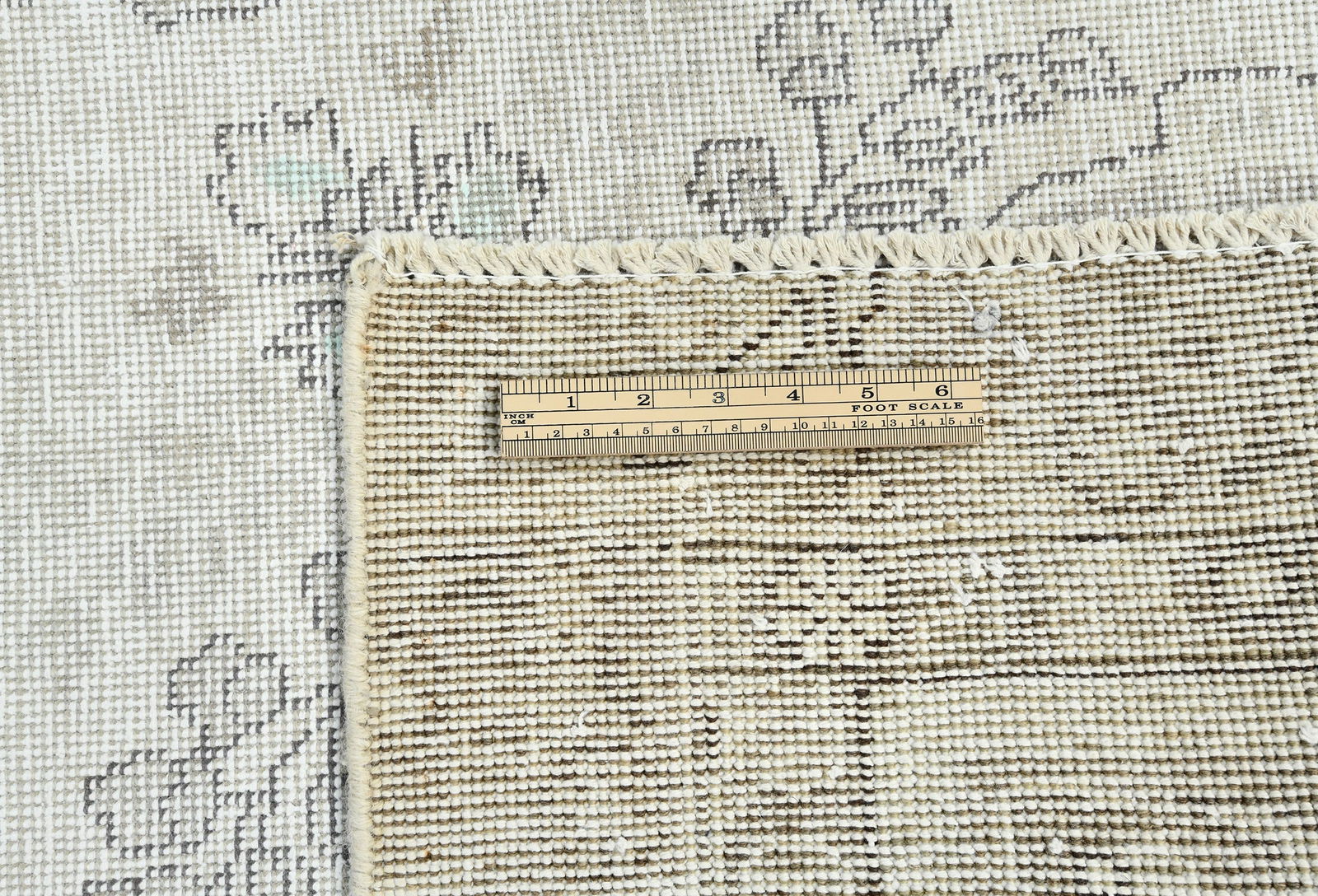 Antique Floral Traditional 6X9 Distressed Vintage Oriental Rug - 11