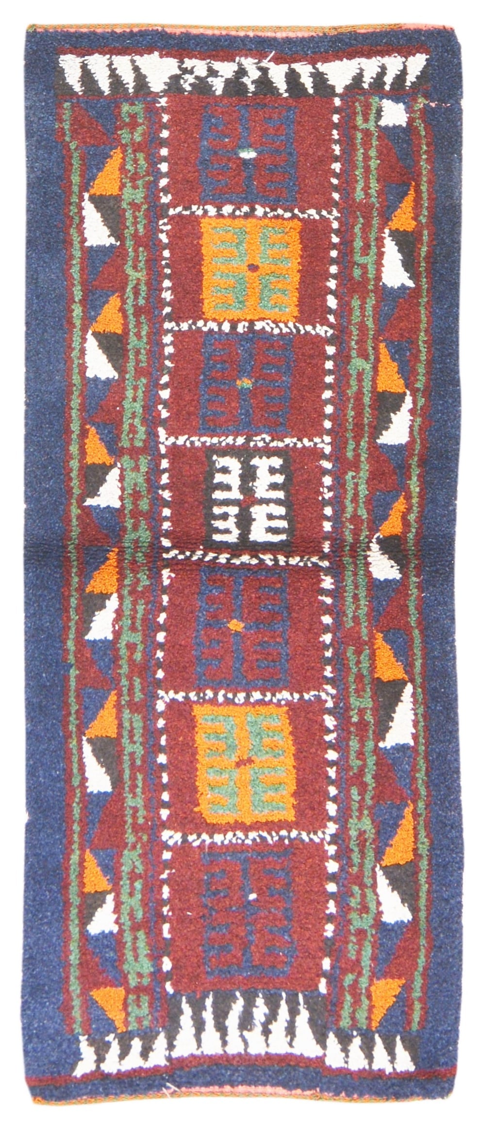 HAND KNOTTED WOOL ANTIQUES RUG (1 of 4)