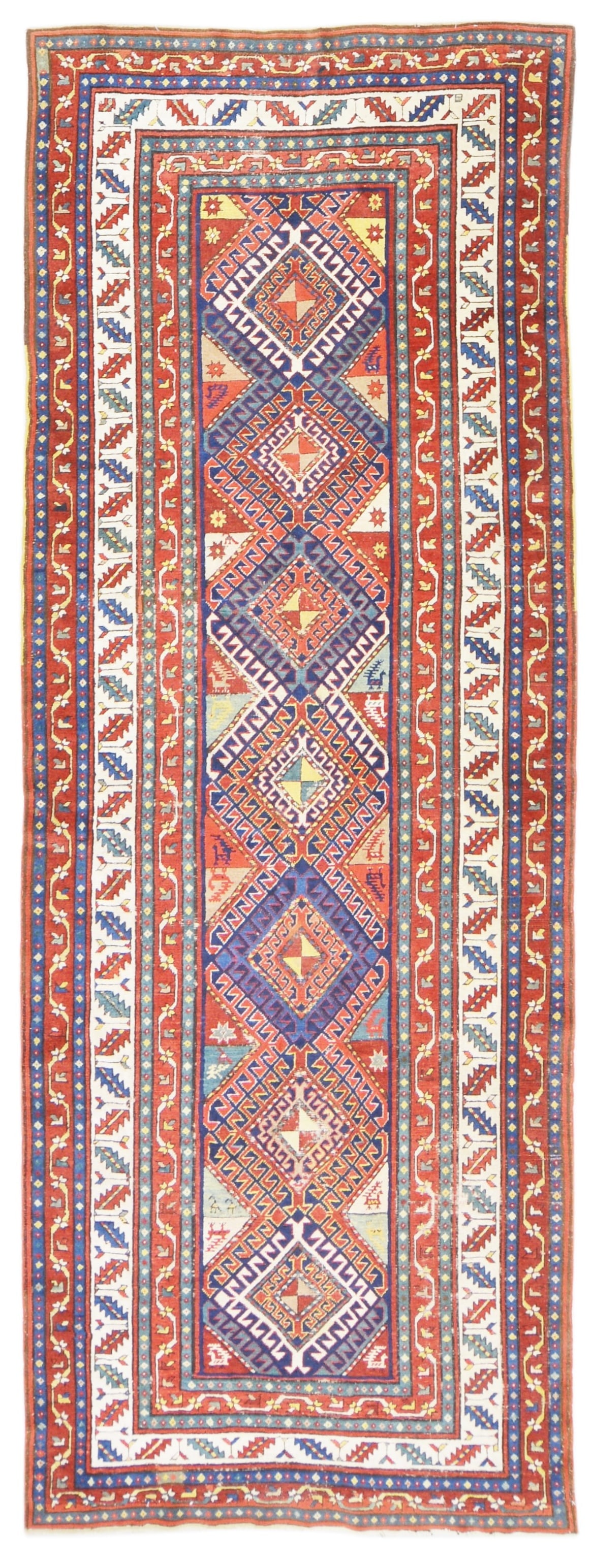 HAND KNOTTED WOOL ANTIQUES RUG (1 of 6)