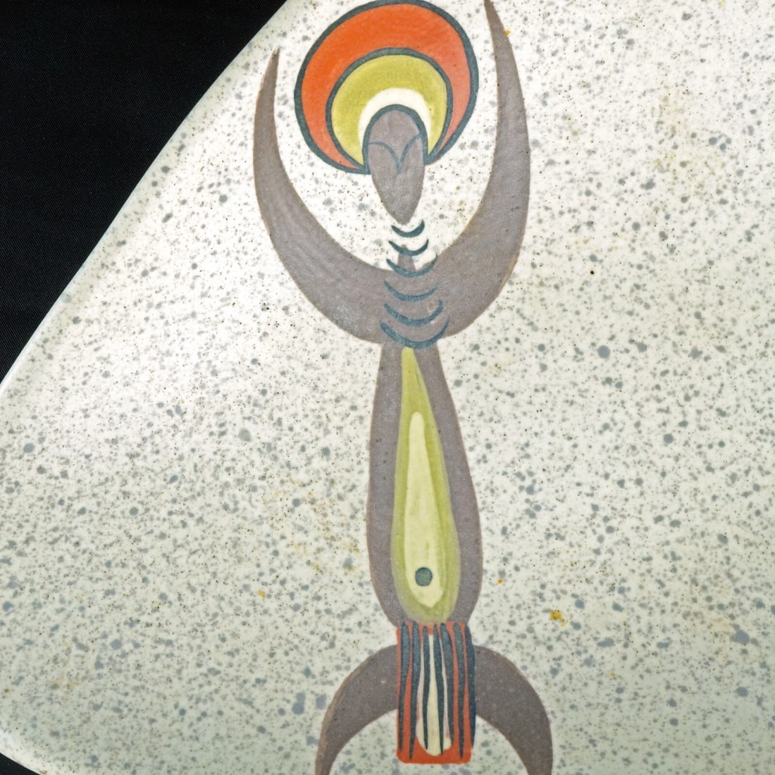 1950s Signed Three-Sided Serving Dish - 3