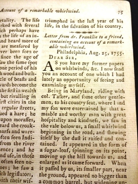 1787 American Museum Paper Money Benjamin Franklin - 6