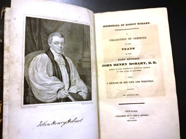 1831 Collection of Sermons John Henry Hobart New York: Title: 1831 Collection of Sermons John Henry Hobart New York Additional Info: ?A Collection of Sermons on the Death of the Right Reverend John Henry Hobart? with a Memoir of his Life and Writings?,
