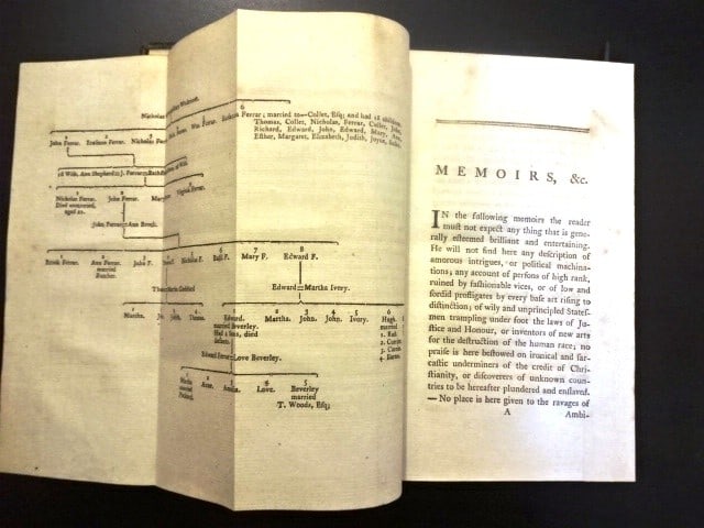 1790 Memoirs of Nicholas Ferrar - 2