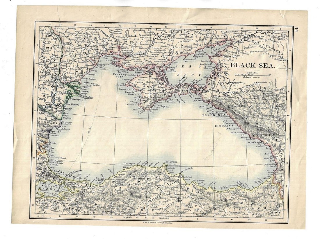 Three 19th C Plans Moscow St Petersburg - 3