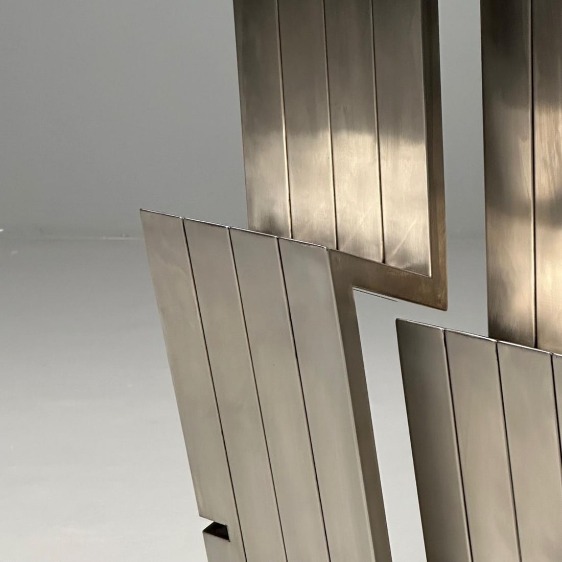 Salvatore Messina, Italian Mid-Century Modern, Abstract Sculpture, Steel, 1970s - 9