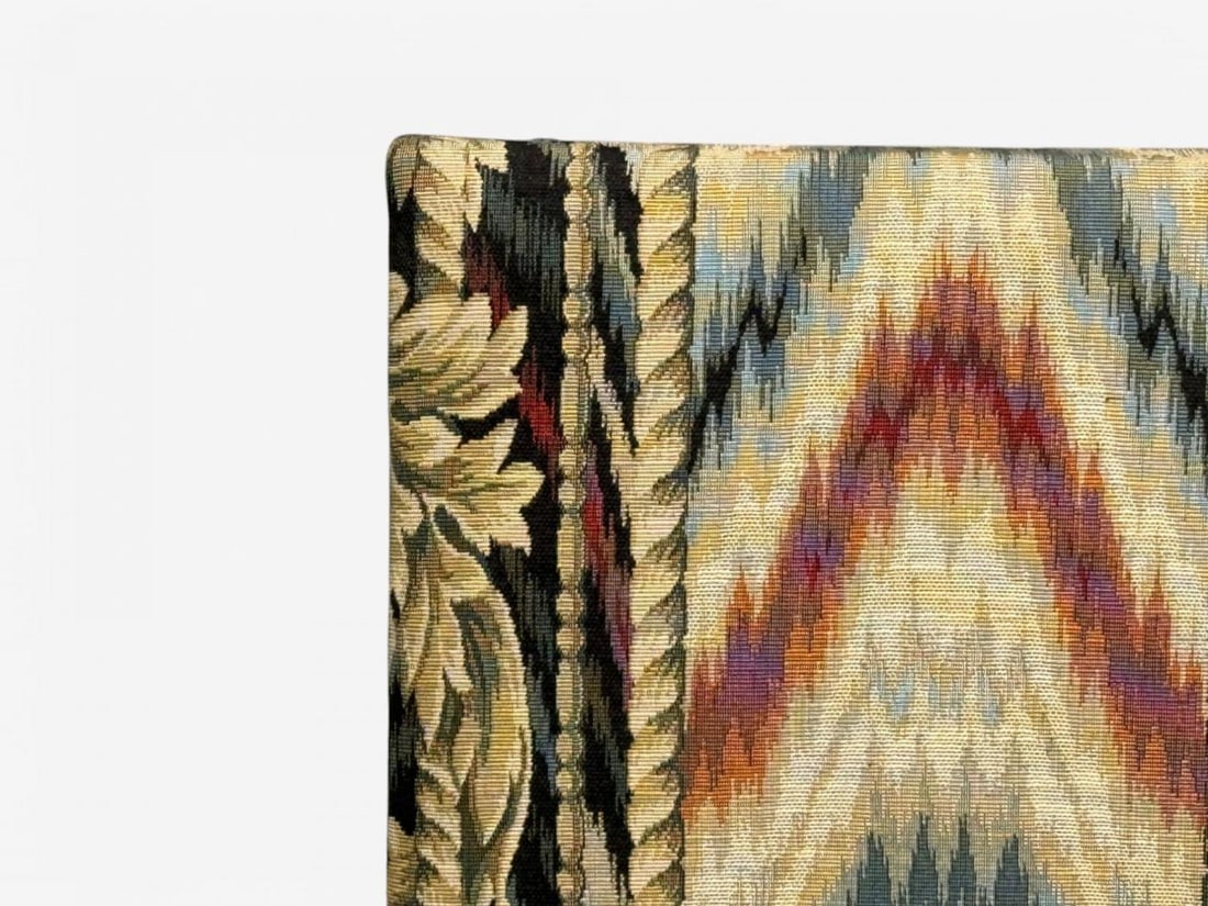 T.H. Robsjohn-Gibbings, Walnut, Scalamandre Fabric, Dining Chairs, USA, 1950s - 11