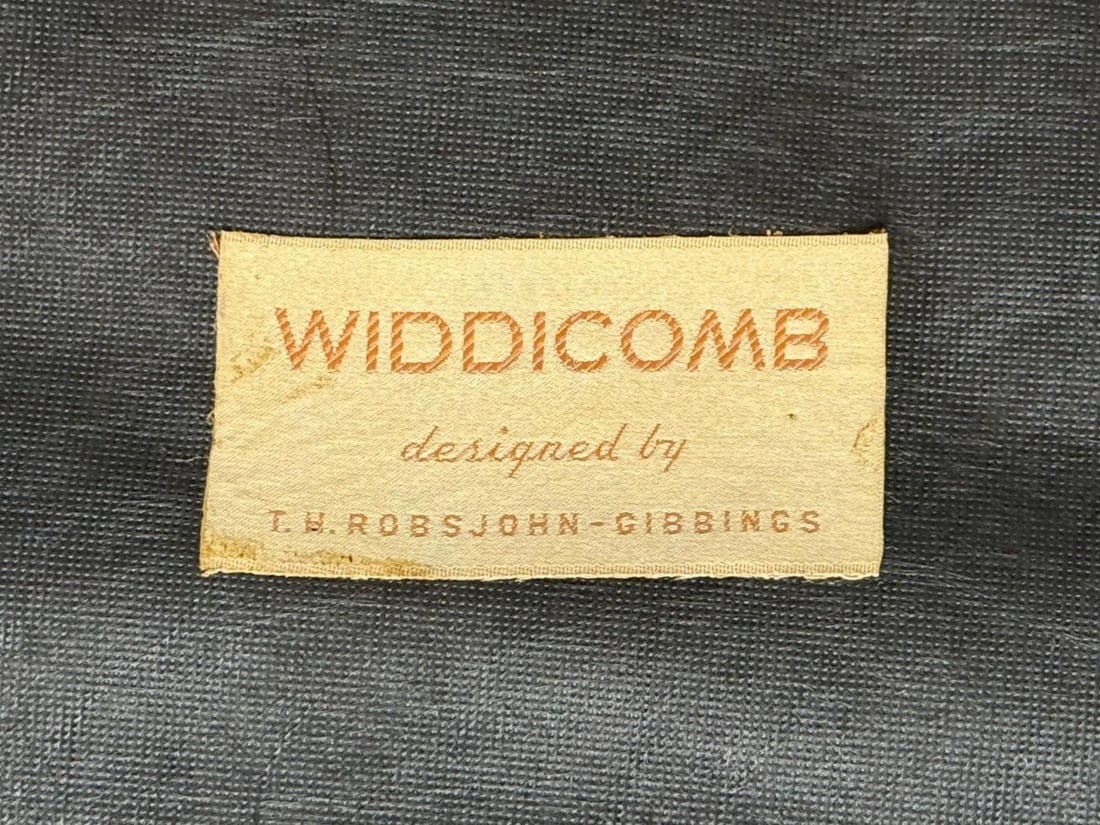 T.H. Robsjohn-Gibbings, Walnut, Scalamandre Fabric, Dining Chairs, USA, 1950s - 13