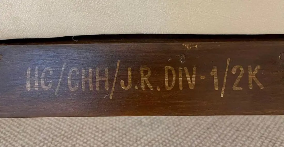 Authentic Pair of Pierre Jeanneret Upholstered Bridge Chairs, Mid-Century Modern - 11