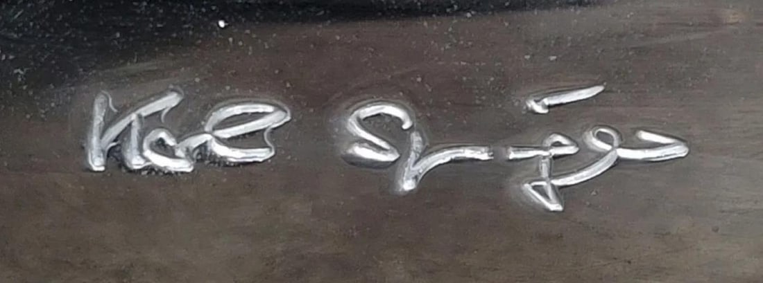 Mid-Century Modern Signed Karl Springer Rectangular Coffee / Cocktail Table - 8