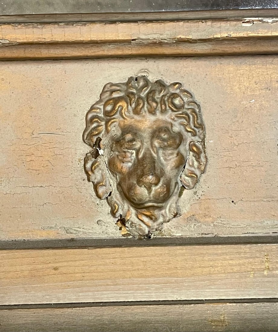 19th Century Wall, Console or Pier Cherub Mirror - 9