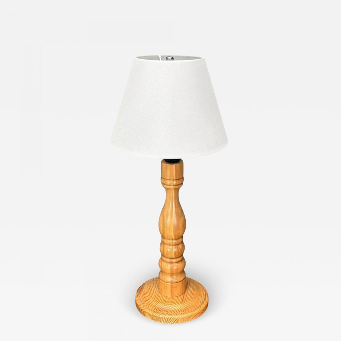 Swedish Modern, Pine, Table Lamp, Sweden, 1960s (1 of 7)