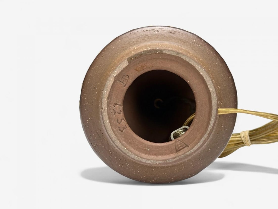 Michael Andersen & Søn, Brown Stoneware, Table Lamp, Denmark, 1960s - 10