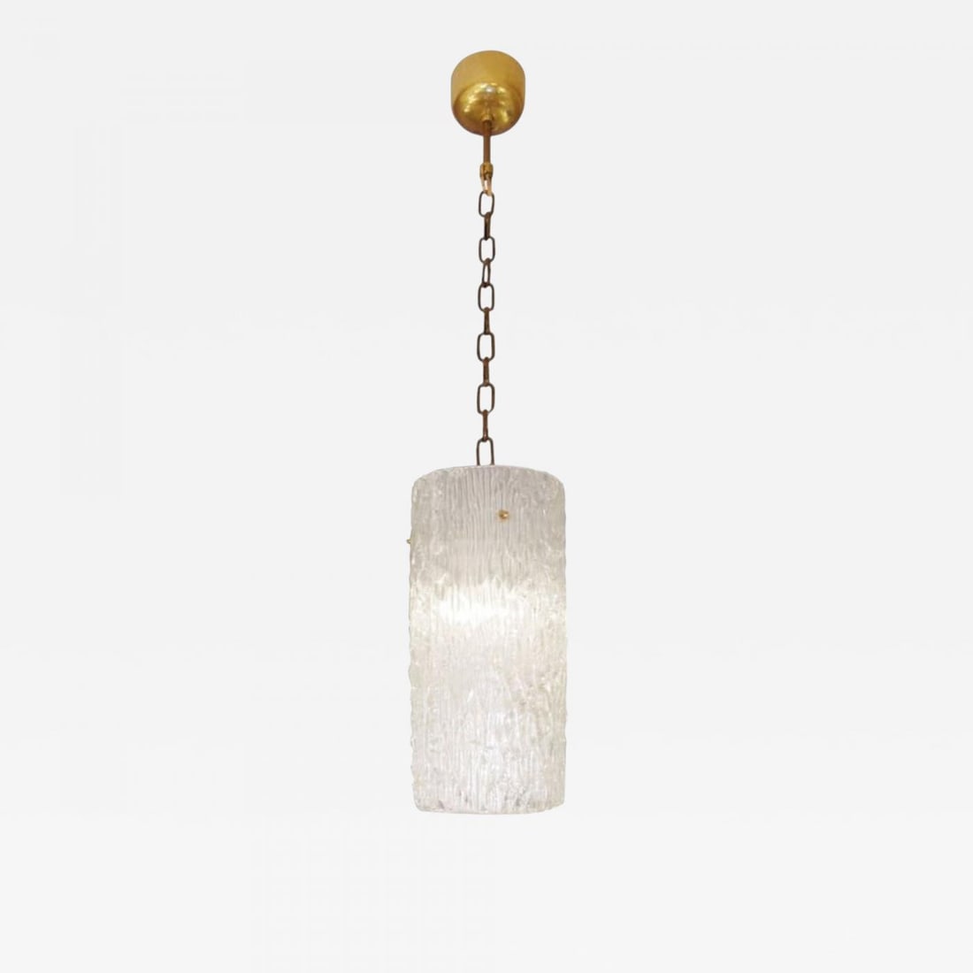 Carl Fagerlund, Swedish Modern, Textured Glass, Pendant Light, Sweden, 1940s (1 of 9)