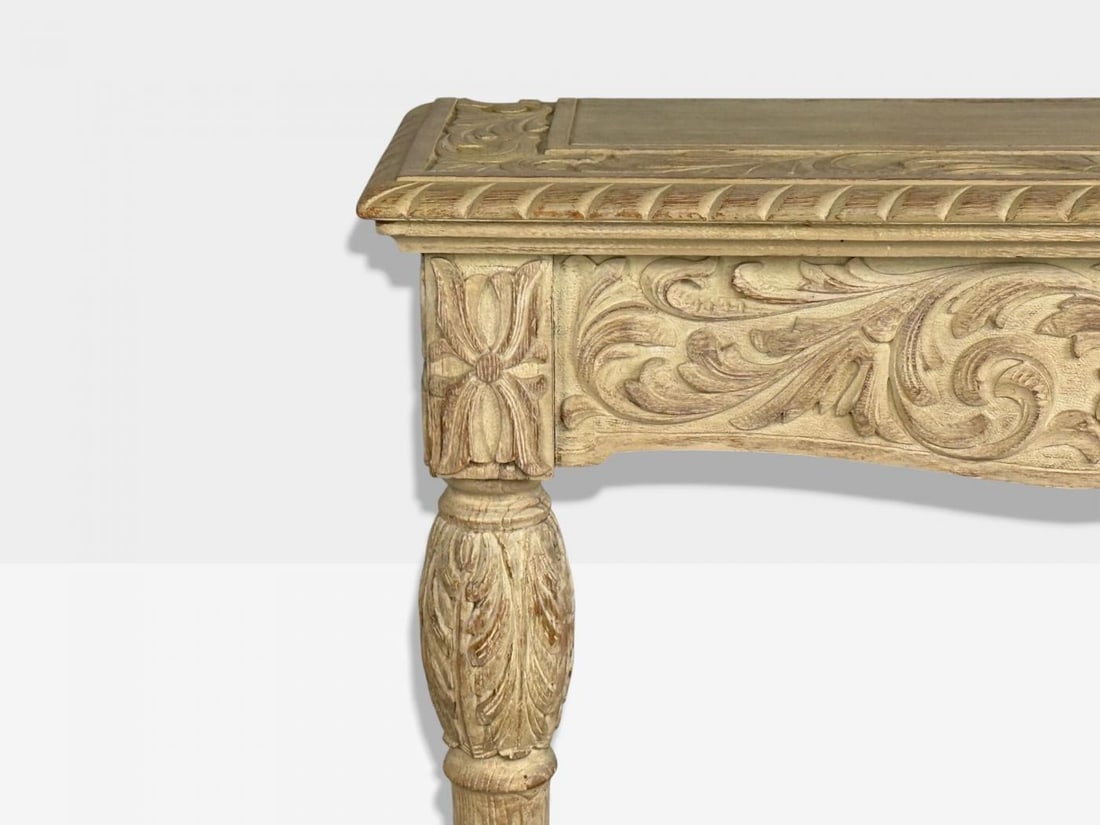 Gustavian, Grey Paint, Pine, Paint Decorated Wall Mounted Consoles, Sweden 1950s - 6