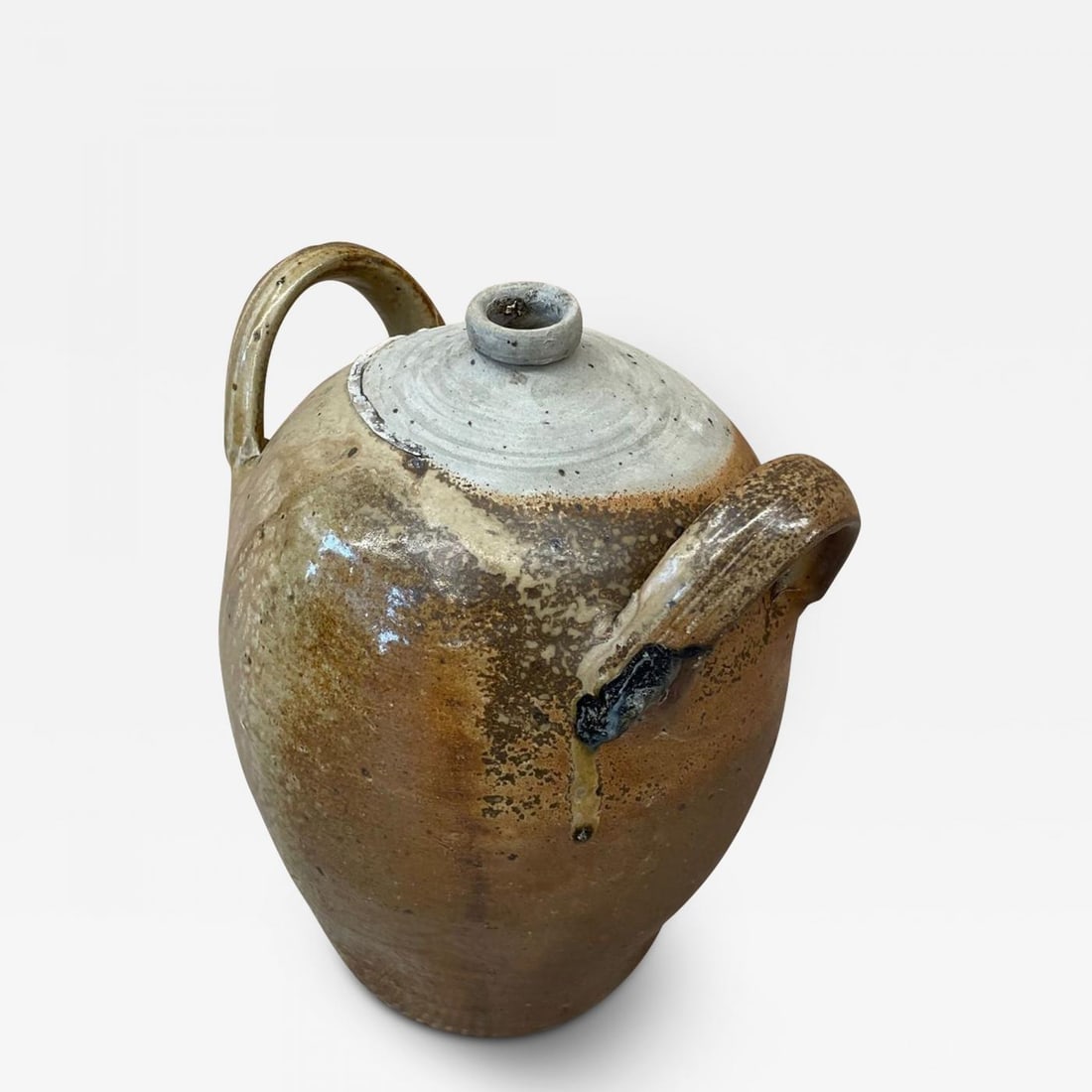 Vintage Mid-Century French Provincial Stoneware Pottery, Jar/Jug/Vase/Vessel (1 of 9)