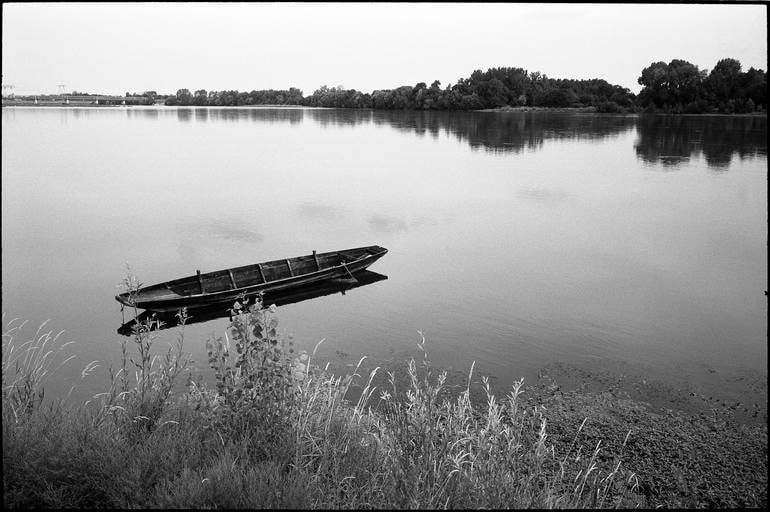 Peace, Bank of the Vienne, Montsoreau, France - Silver Gelatin: Title: Peace, Bank of the Vienne, Montsoreau, France - Silver Gelatin Photograph - Limited Edition of 10 Artist: Paul Cooklin Origin: United Kingdom Medium: Photography, Gelatin on Paper Dimensions: 2