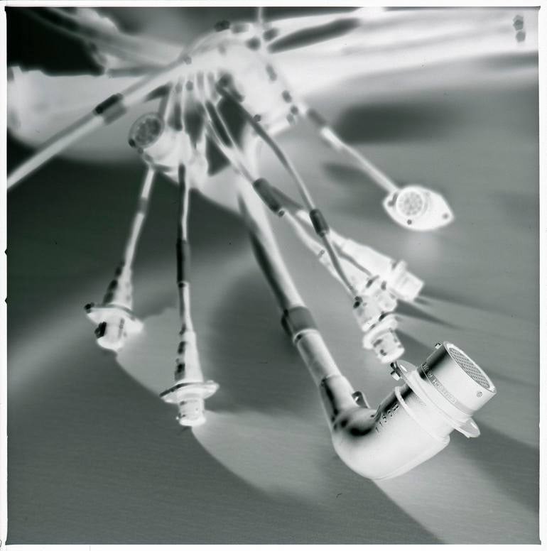 Motorsport Wiring Loom Abstract I - Silver Gelatin (1 of 2)