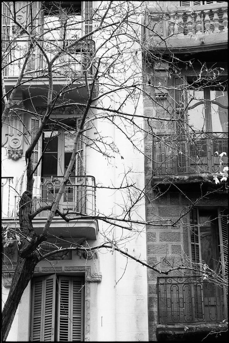 Asymmetric, Barcelona, Spain - Silver Gelatin: Title: Asymmetric, Barcelona, Spain - Silver Gelatin Photograph - Limited Edition of 10 Artist: Paul Cooklin Origin: United Kingdom Medium: Photography, Gelatin on Paper Dimensions: 16 W x 20 H x 0.1