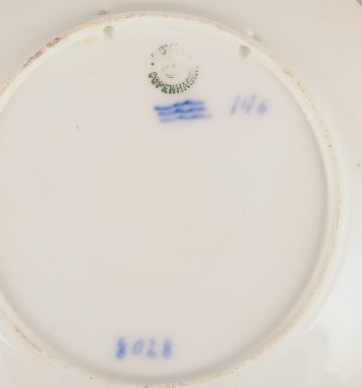 Royal Copenhagen Christmas Plate from 1912. - 5