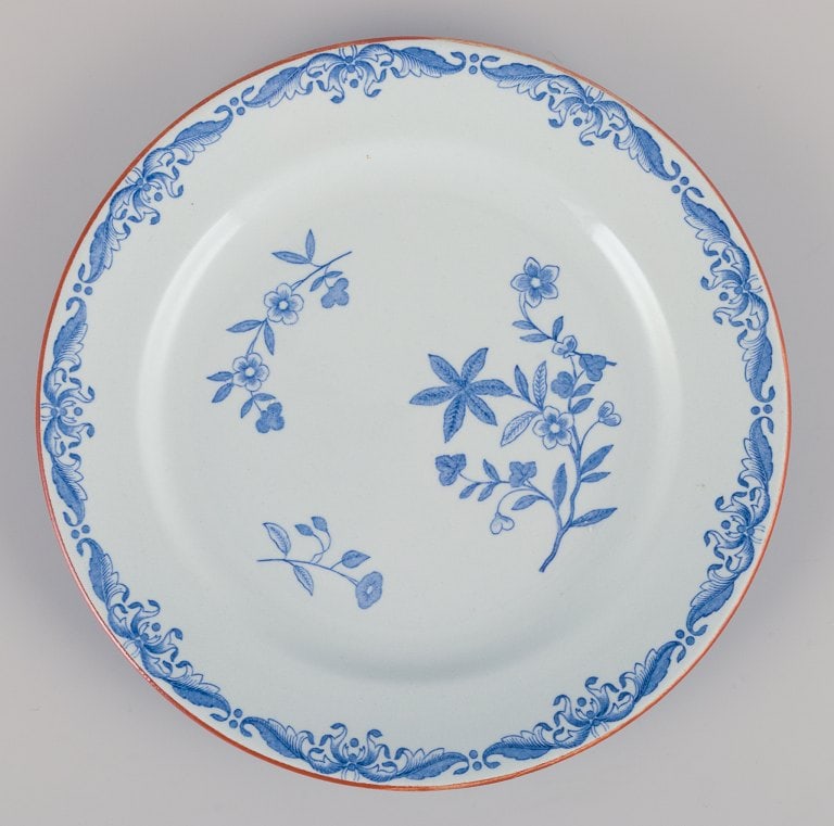 Nils Emil Lundström for Rörstrand, Sweden. A set of twelve "Ostindia" plates in faience - 2